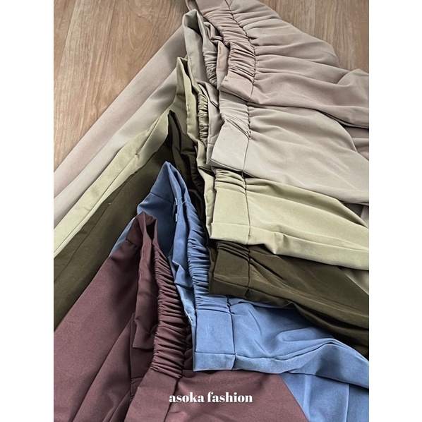 ASOKA GAIA PANTS 775 - Celana Trouser Loose Pants - Celana Wanita