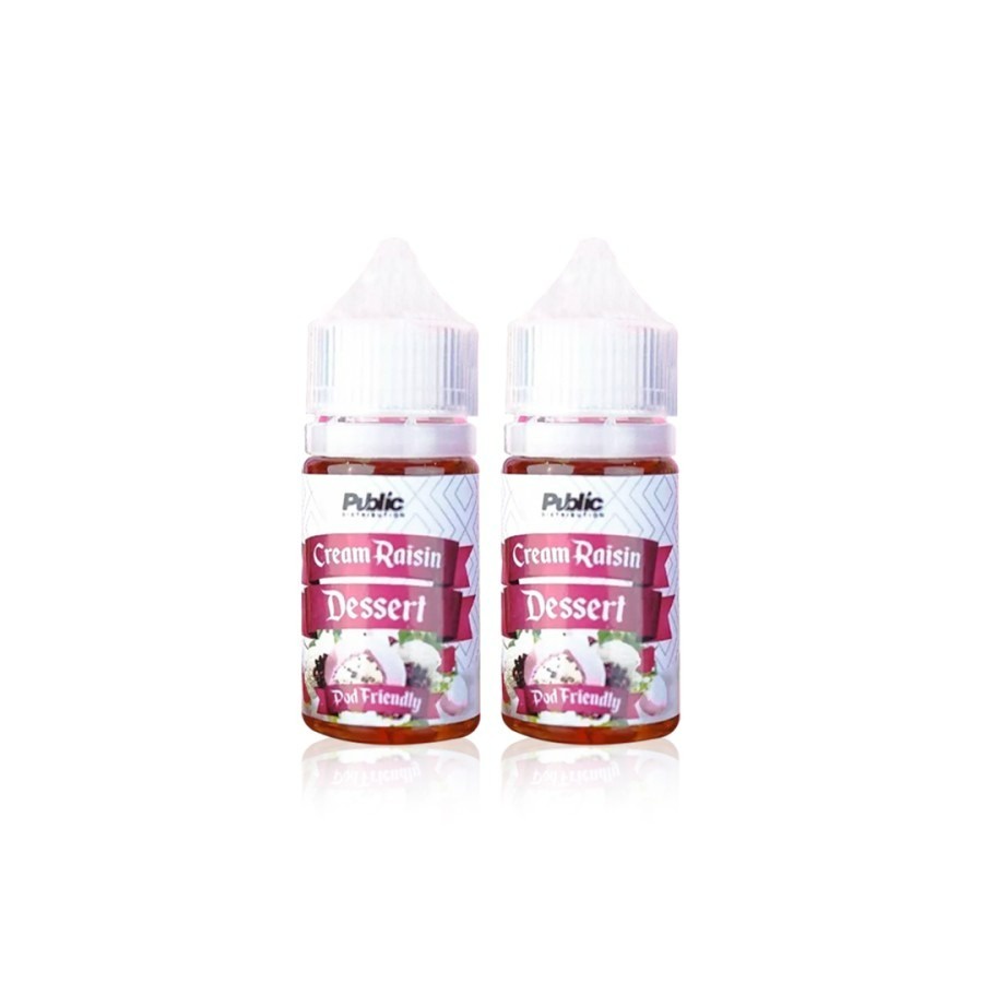 LIQUID CREAM RAISIN V2 PODS 12MG CREAM RAISIN DESSERT V2 30ML AUTHENT