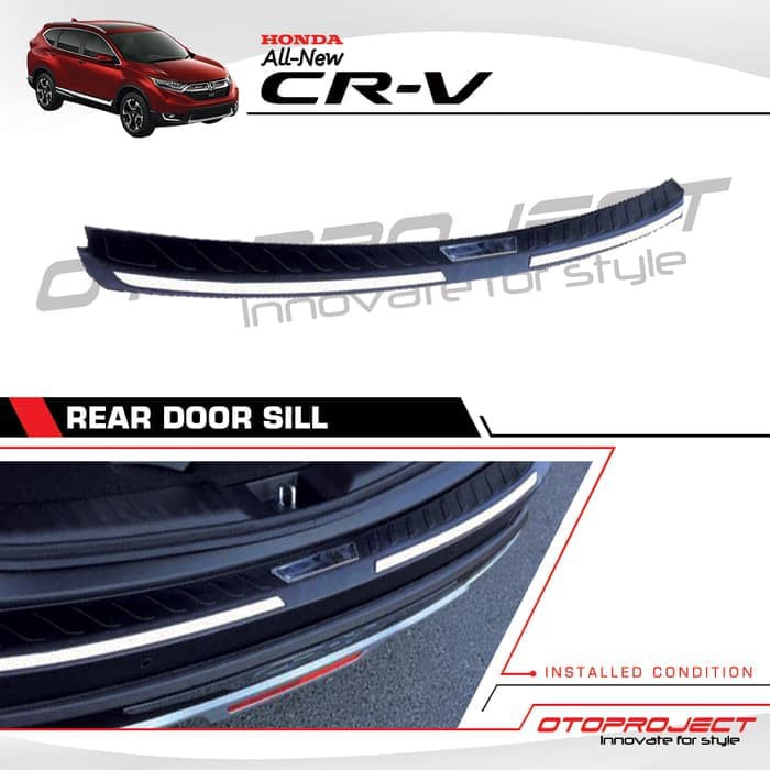 Rear Door Sill-Sillplate Belakang CRV Turbo Injection