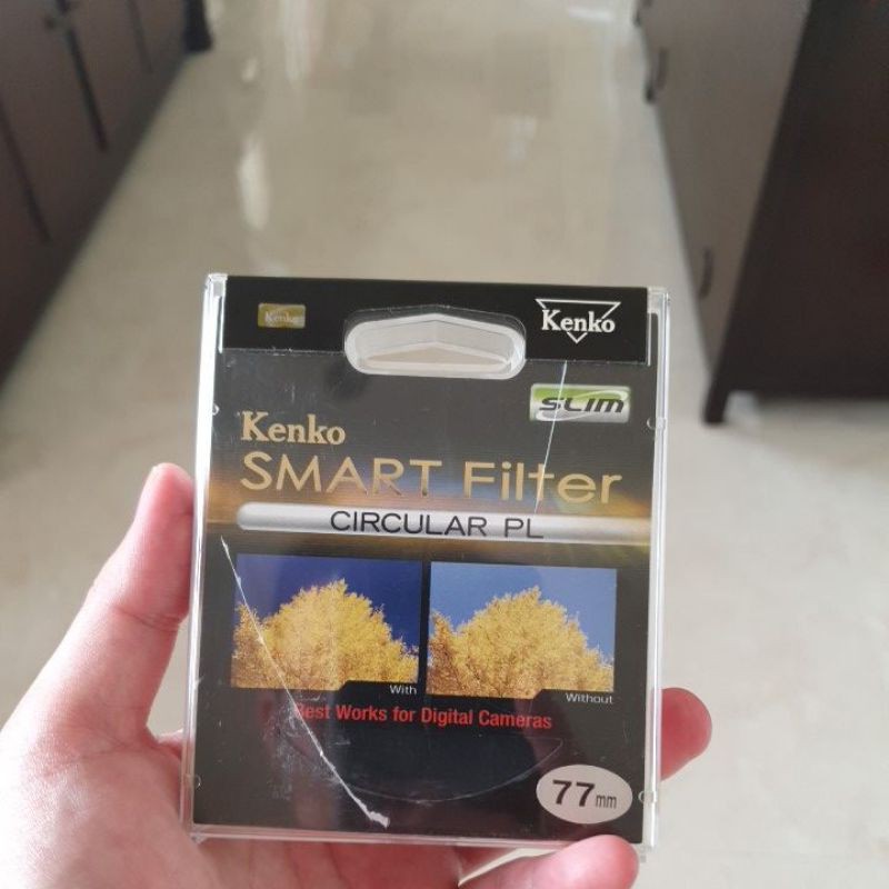 

Filter Lensa Kamera Kenko SMART SLIM Circular PL 77 mm