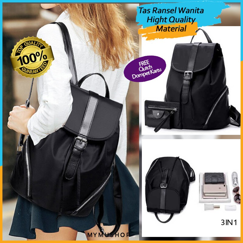 TAS RANSEL NYLON TAS NYLON RANSEL NYLON TAS RANSEL NYLON WANITA TAS RANSEL