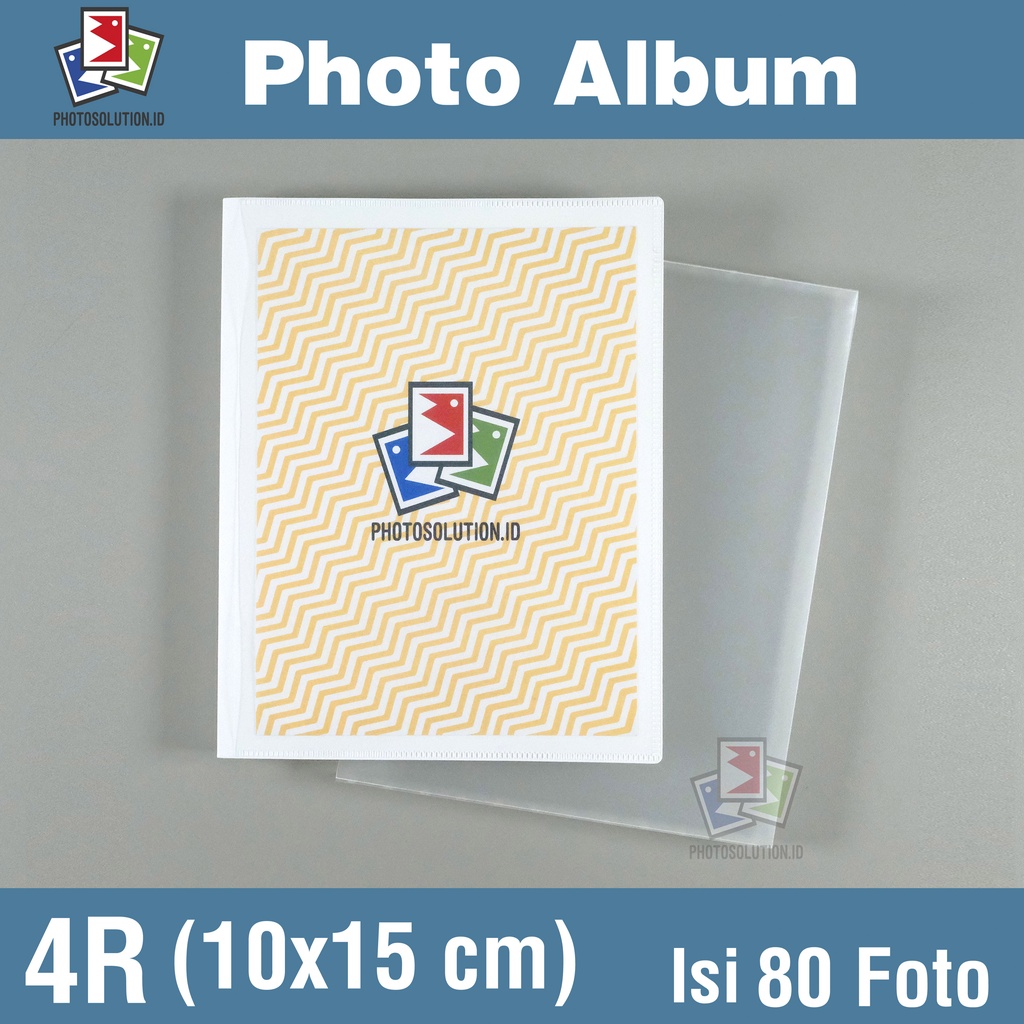 Album Foto Selip 4R 20 Lembar / Isi 80 Foto - Album Selip Lulu