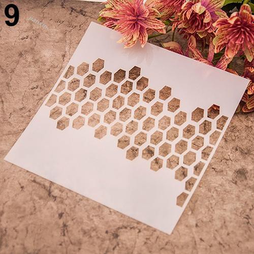 [Jianxin] Bayar di Tempat]Cetakan Lukis DIY untuk Dekorasi Scrapbook/Album/Kue/Kopi