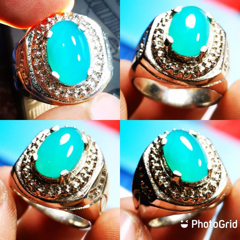 Batu akik natural bacan palamea crystal