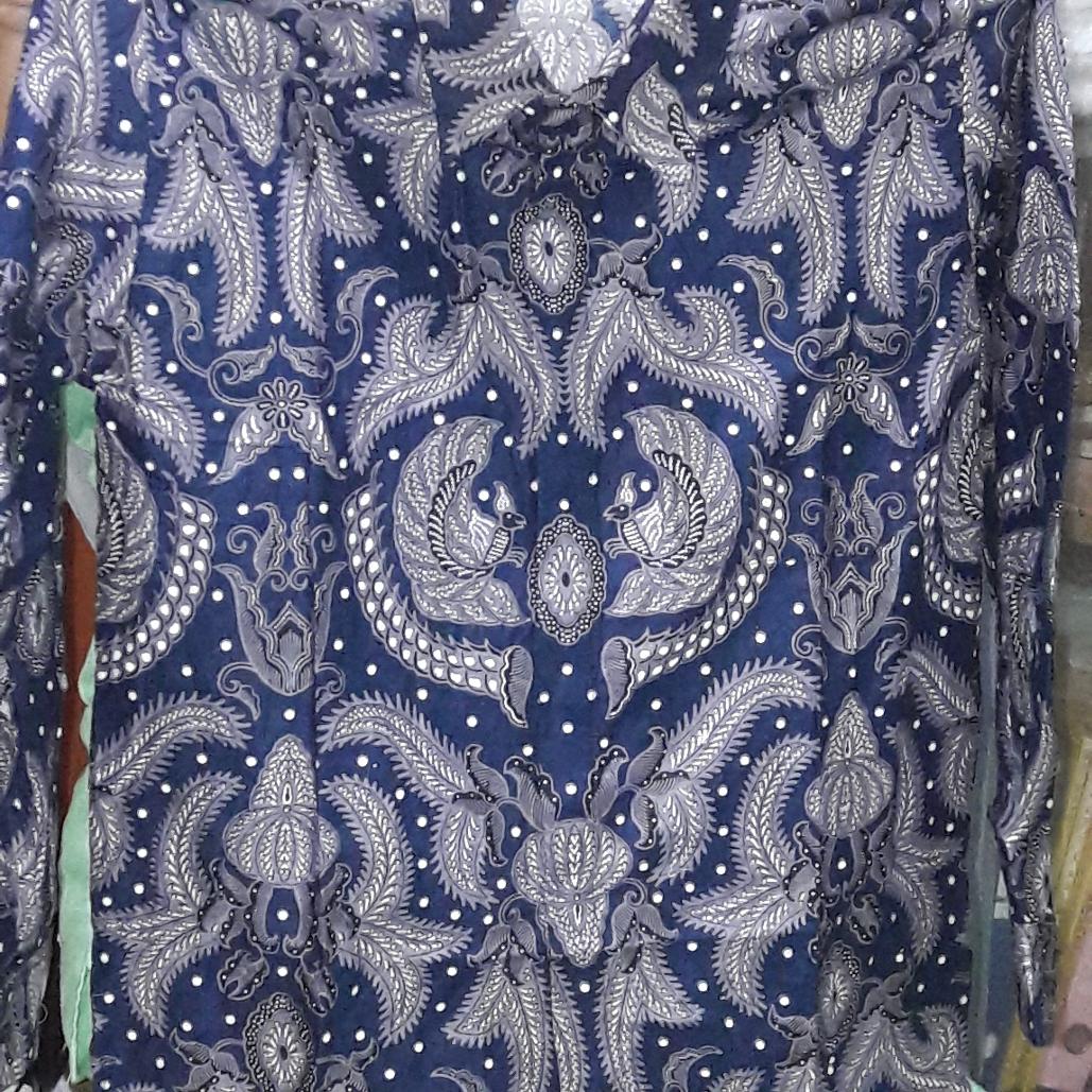 Baju Batik Pria Gus Azmi Syubbanul Muslimin Batik Katun Halus Hadroh Azzahir Hilwa Ala Santri Modern