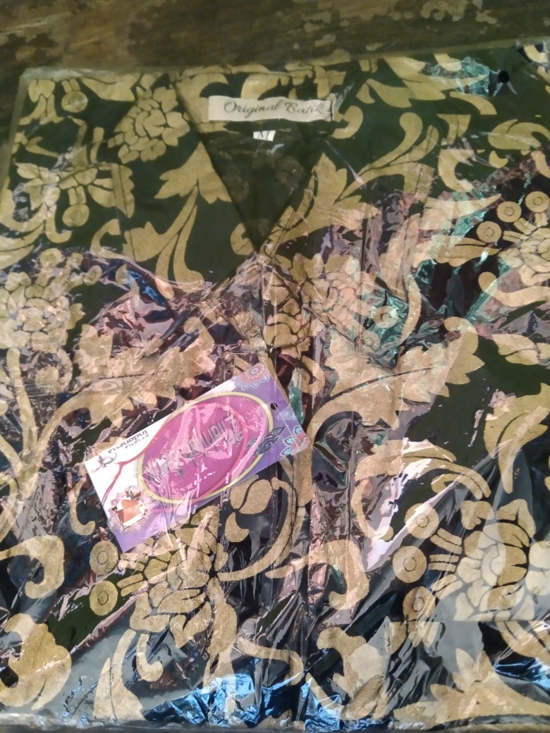 Keluarga Batik Couple Sarombit Seragaman Kondangan Tanah Abang Wanita Murah Princess Azkana Sogan Md