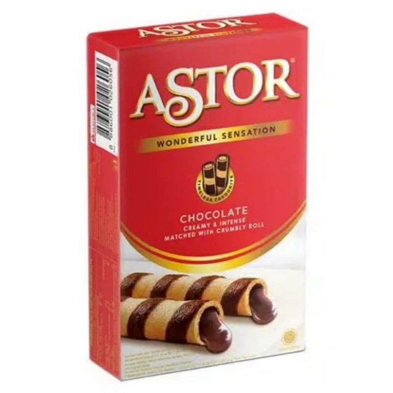 

Astor Wafer Coklat 40gr