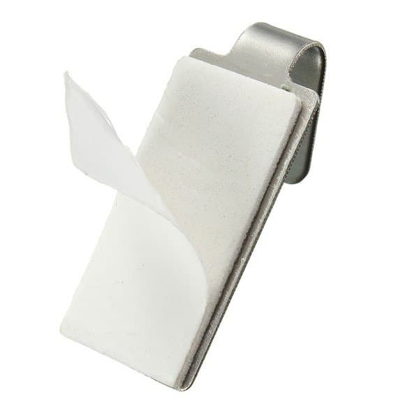 Stainless Steel Adhesive Wall Hanger (6pcs)