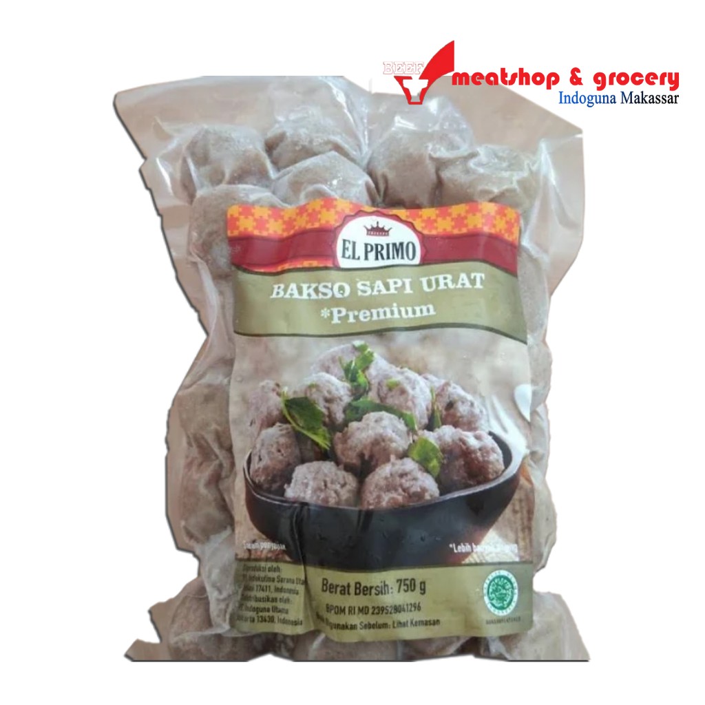 

El Primo Bakso Sapi Urat Premium 750 gr / Bakso Kasar