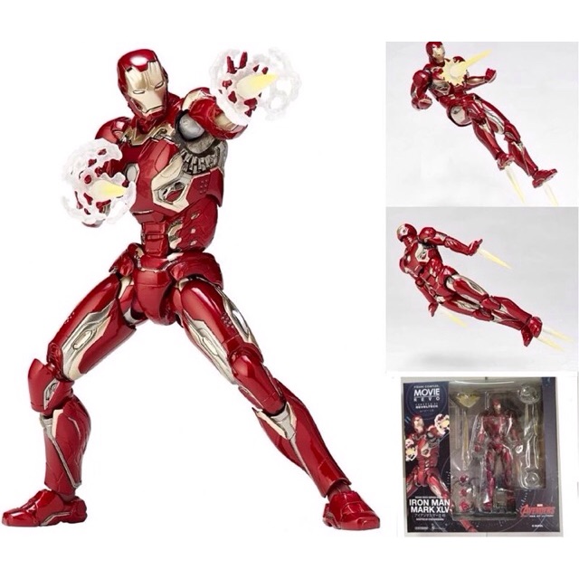 Action figure Iron man Mark XLV Ironman Revoltech