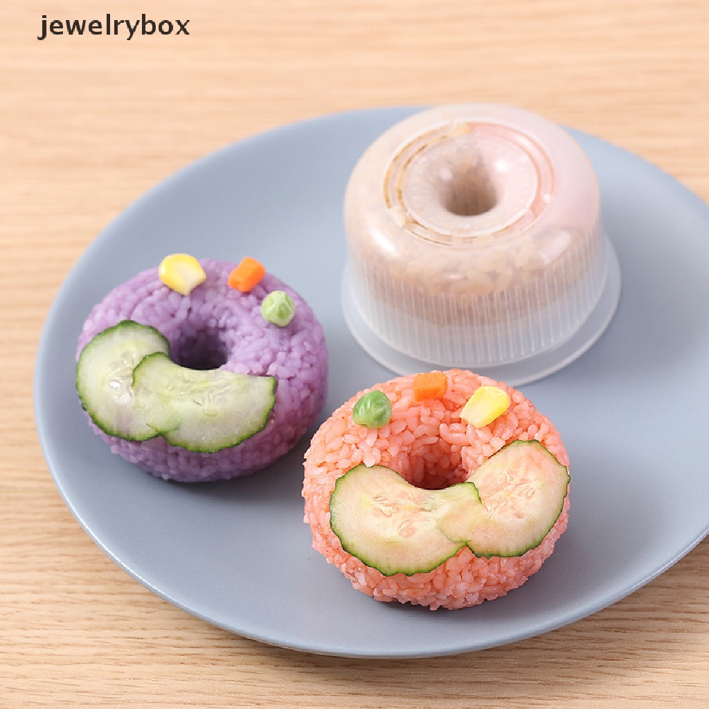 (jewelrybox) Cetakan Pembuat Bola Nasi / Donat / Sushi DIY Anti Lengket