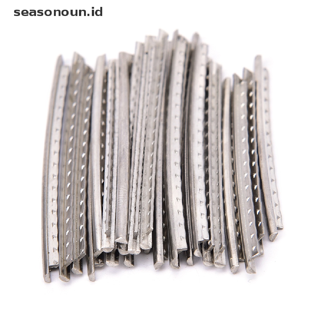 24pcs / Set Kawat Fret Gitar Elektrik Bahan Tembaga Nikel Alloy Ukuran 2.2mm