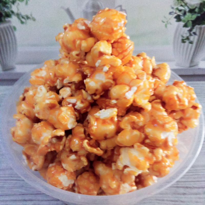 

Pop Corn Caramel Jumbo homemade ( halal )