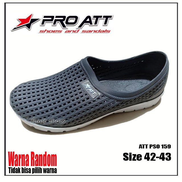 Pro ATT PSO 159 39-43 JUMBO Sepatu Pria Karet / Sepatu Tahan Air / Sepatu Slip On Laki