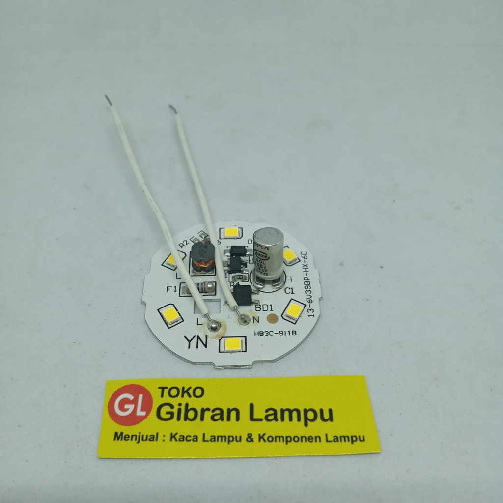 PCB Mata Lampu LED 5w Tanpa Driver - Mata LED AC Langsung 220V (BM)