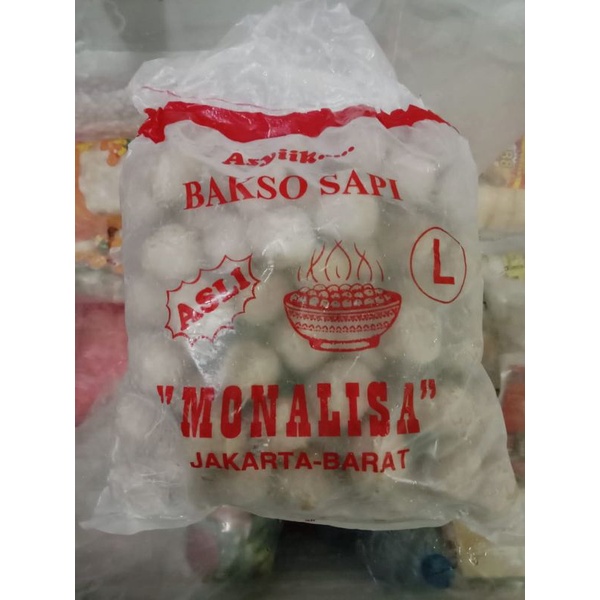 

Bakso Sapi Monalisa L isi 100 butir