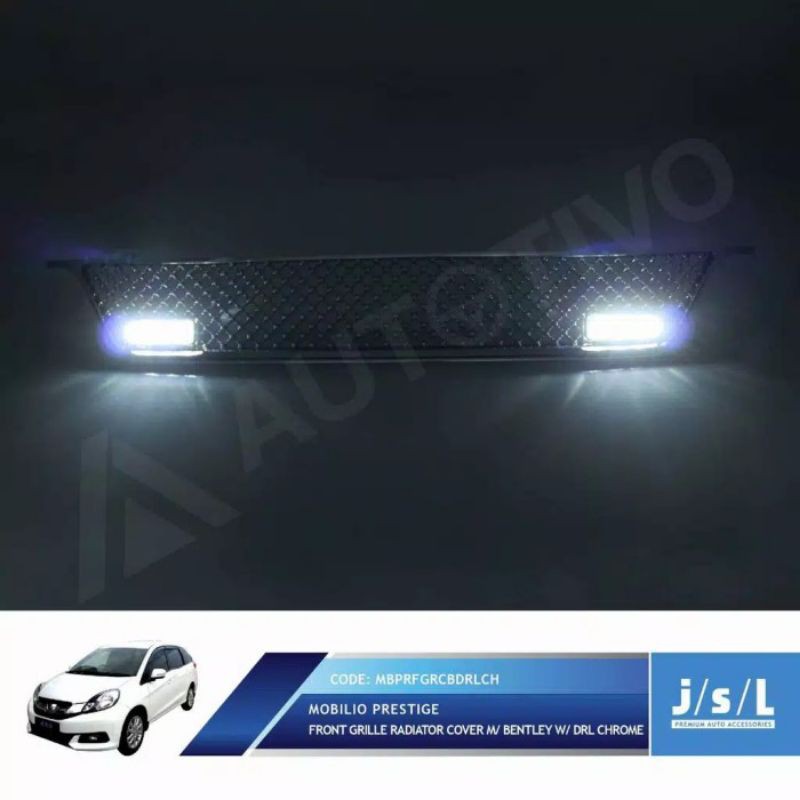 Grill radiator prestise mobilio chrome w/ led drl jsl