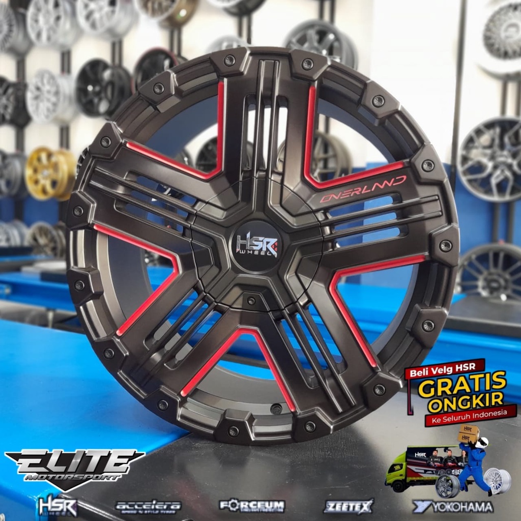 Velg Mobil Xpander Terios Rush Ring 18 Lubang 5 Velg Mobil Semi Offroad