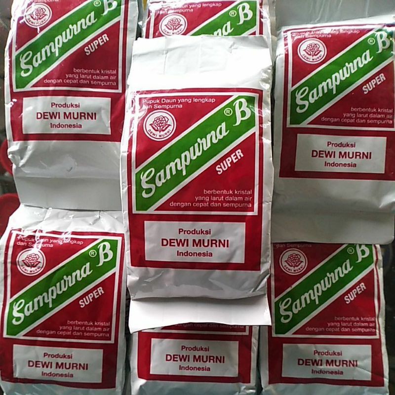 Jual Pupuk Sampurna B 100 Gram Bukan Gandasil B Kemasan Pabrik | Shopee ...