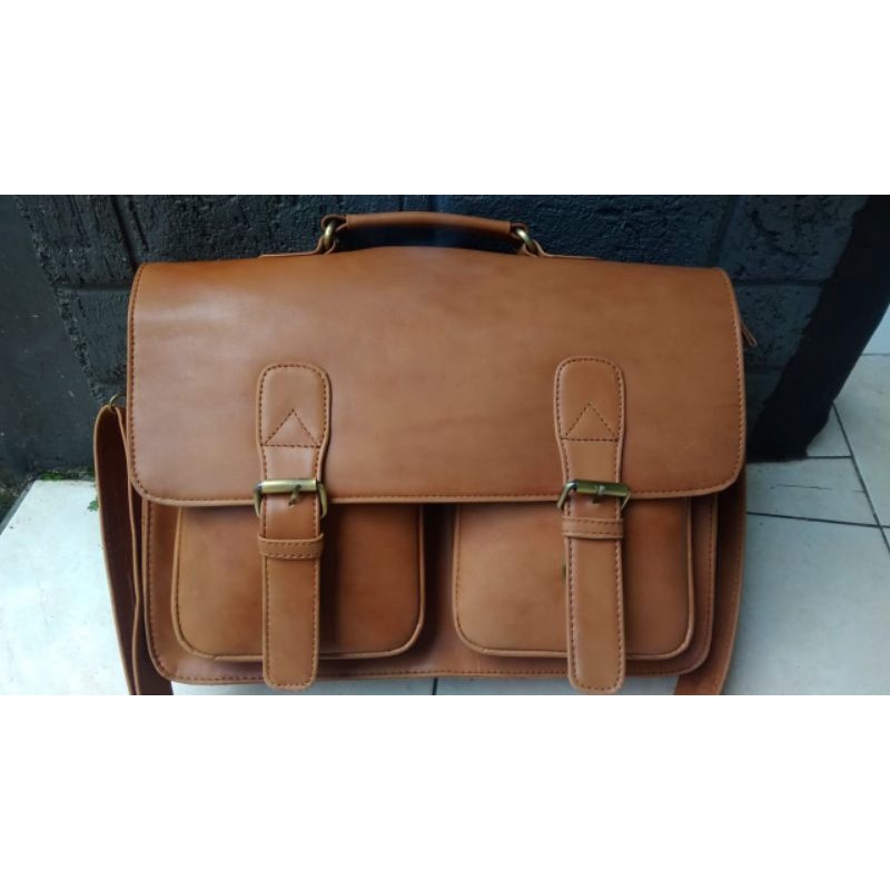 tas laptop ful up kulit  premium tas slempang kulit asli tas kulit garut tas garut asli sukaregang
