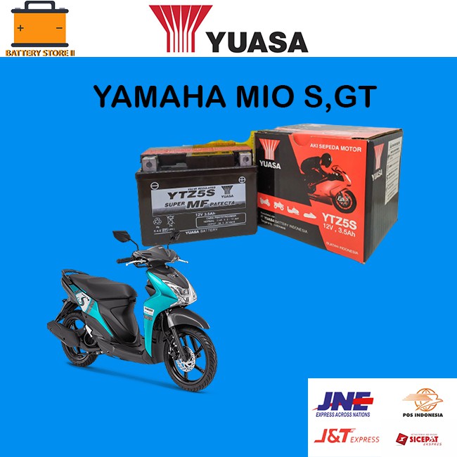 AKI MOTOR MIO J  MIO GT XEON YUASA YTZ5S