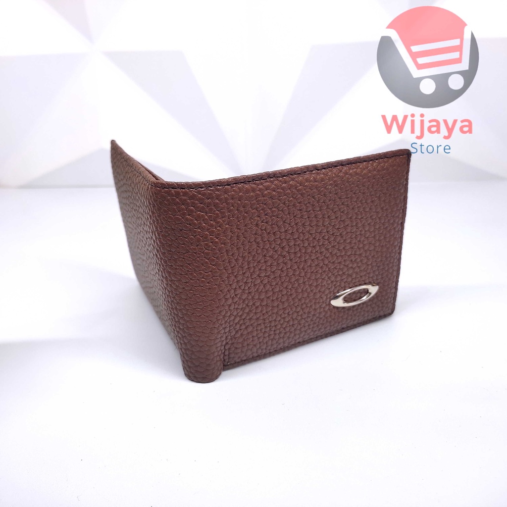 Dompet Pria Valentino Kulit Sintetis Tebal Genuine Leather PU Lipat Pendek