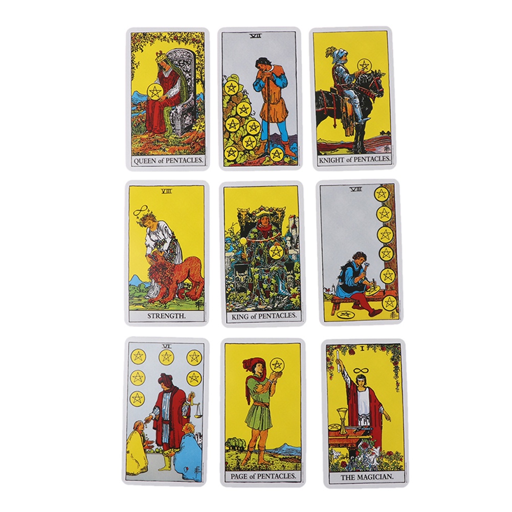 The Rider Tarot / Tarot Ramalan Alat Sulap/Kartu Tarot Rider/The Rider Tarot The  Magician