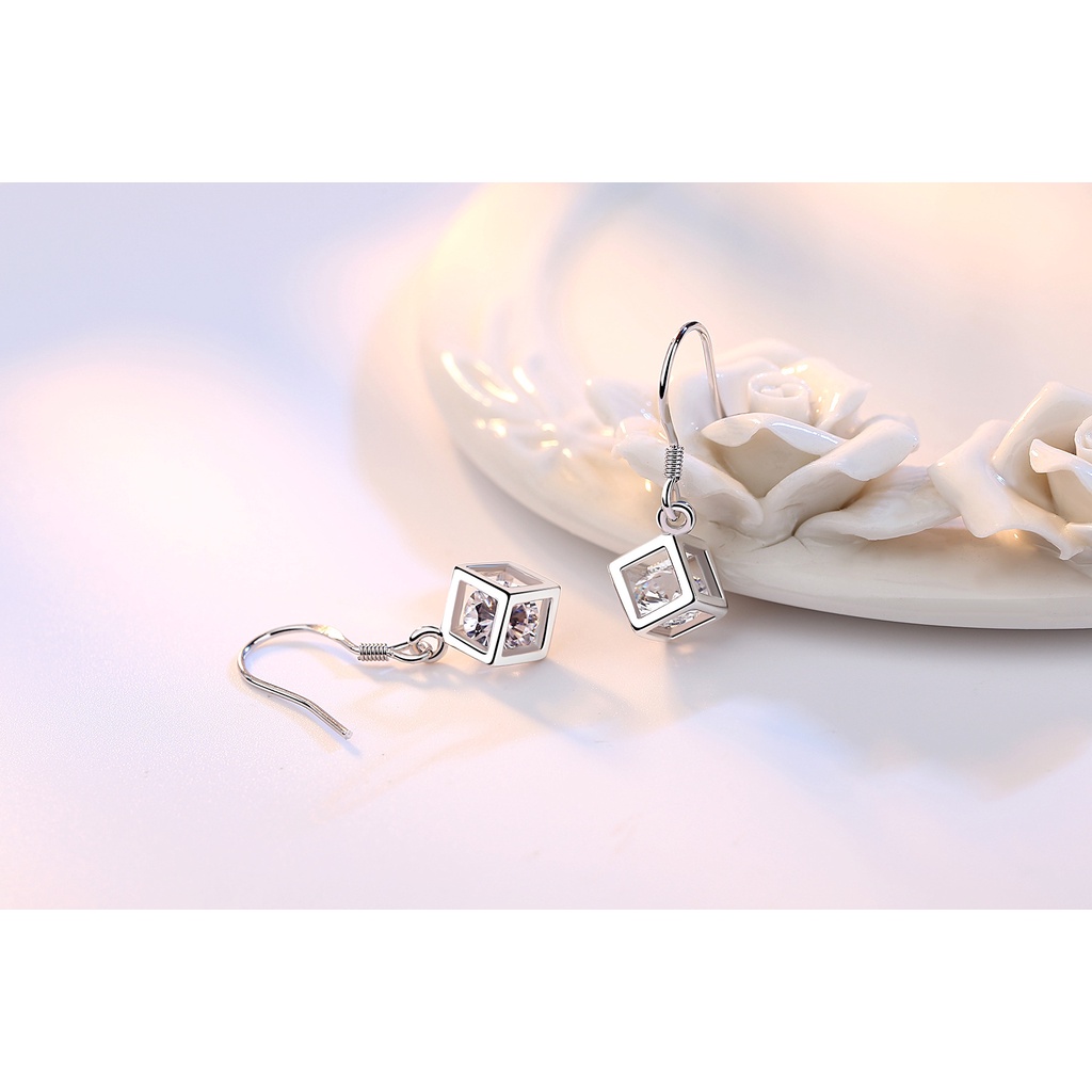 Anting Perak 925 Wanita Cinta Perhiasan Fashion