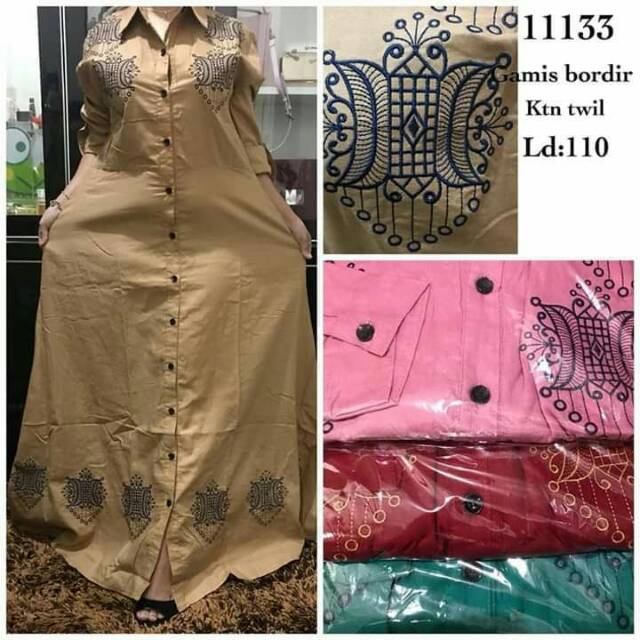Gamis Bordir Pintu Aceh