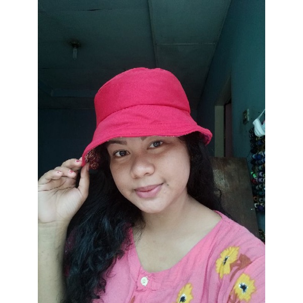 BUCKET HAT KOMBINASI/TOPI PANTAI