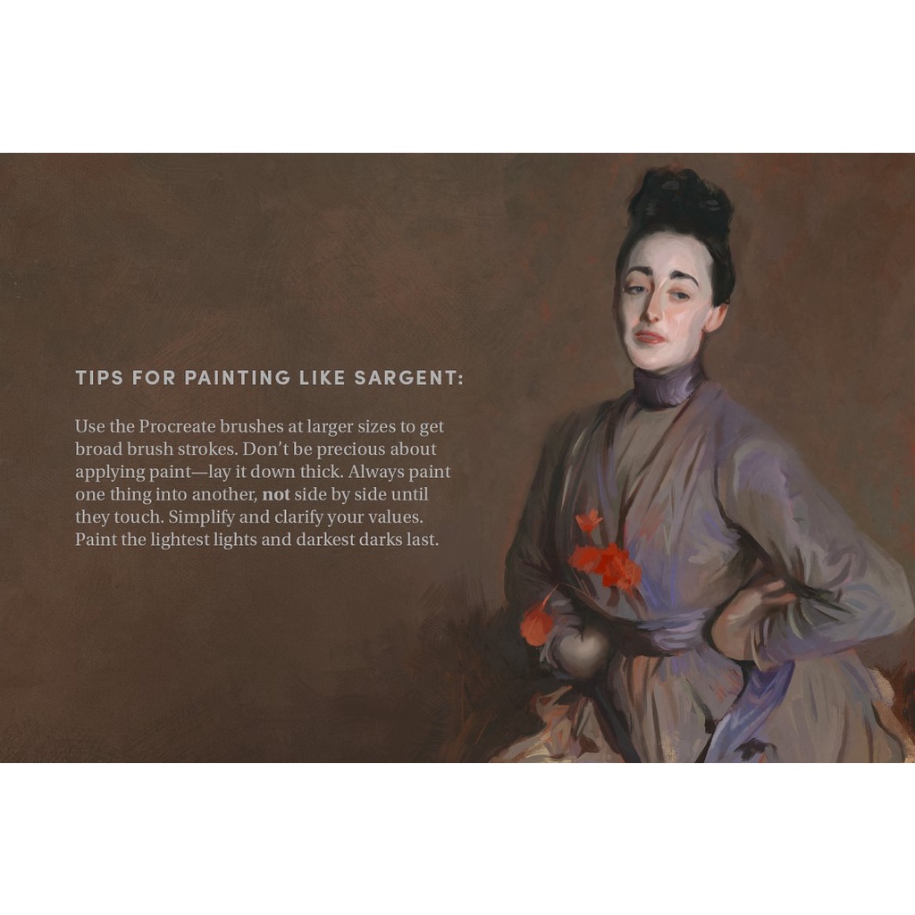 Procreate Brush - Sargent's Oils for Procreate Brushes