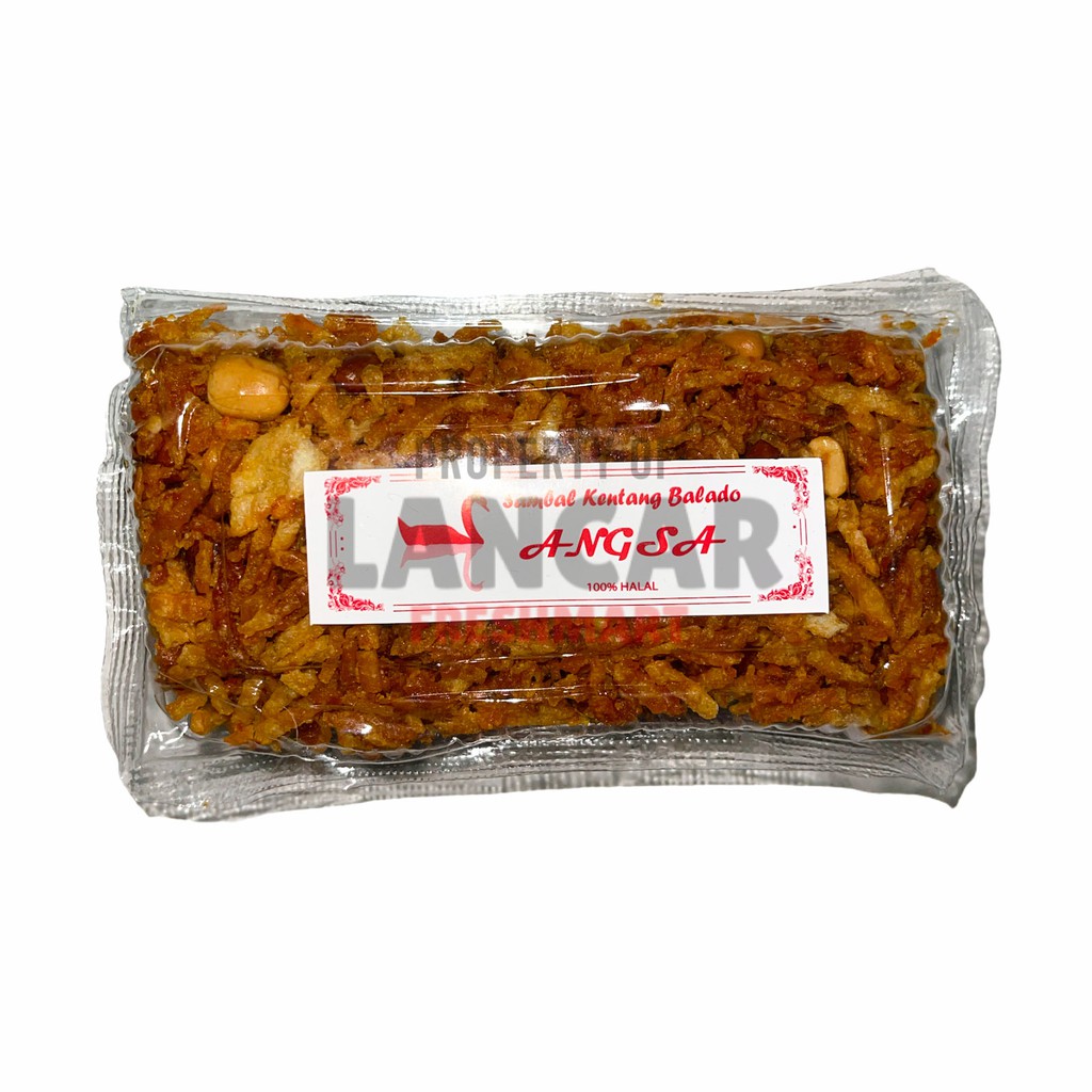 KERIPIK KENTANG BALADO CAP ANGSA / SAMBAL KENTANG BALADO