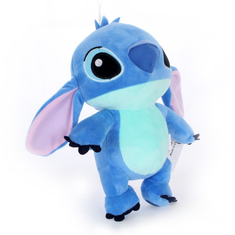 Mainan Boneka Plush Disney Stitch Lilo &amp; Stitch Ukuran 24cm Untuk Anak