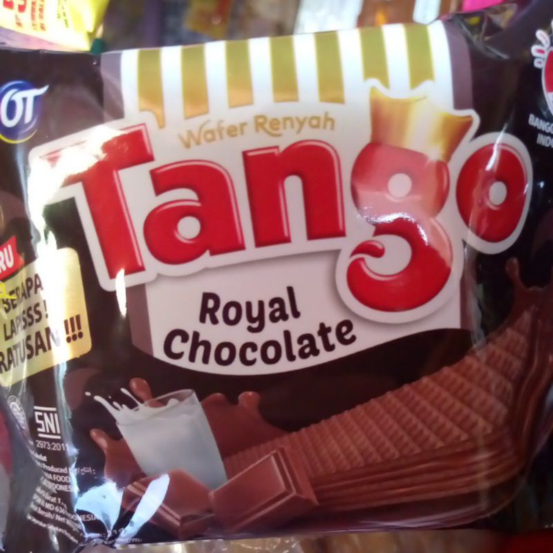 Tango Mini Wafer Varian Rasa Coklat Vanilla 16 Gr By Crr