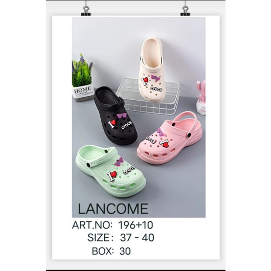 196+10 Sandal Jelly Baim Fuji Wanita Crocs Import Fashion