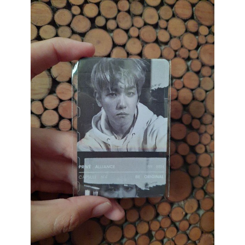 Photocard Baekhyun Exo Prive Alliance
