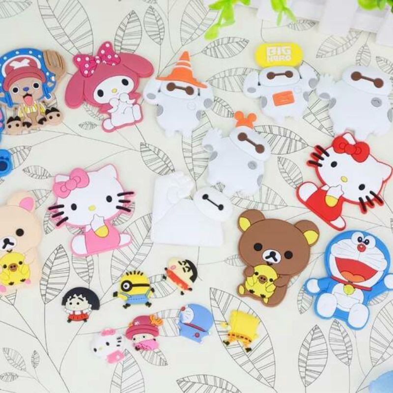 magnet kulkas/ tempelan kulkas karakter/ tempelan kulkas kartun/ tempelan kulkas karet/ tempelan kul