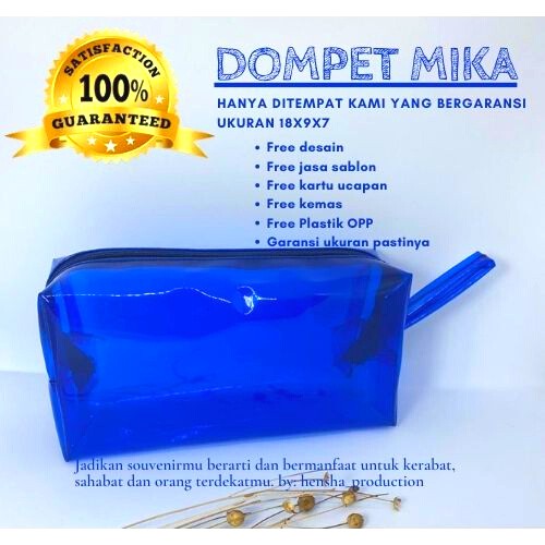 Dompet souvenir mika souvenir pernikahan dompet kubus unik murah souvenir boxy bahan mika hampers-2