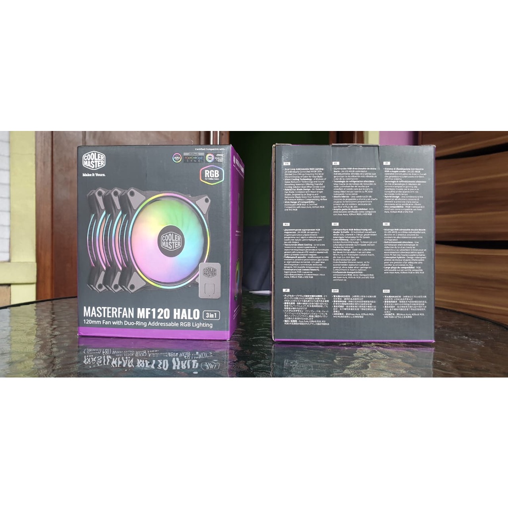 Cooler Master MasterFan MF120 Halo ARGB 3in1