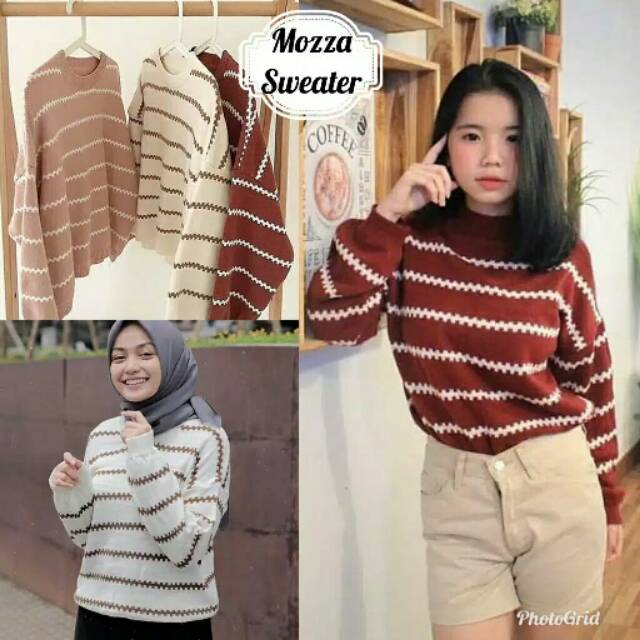 FX SHOP MOZZA SWEATER RAJUT