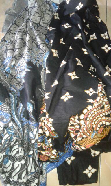 Kemeja Batik Pria Sogan Cendrawasih