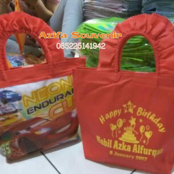 Tas Tenteng Renda Souvenir Ulang Tahun / Ultah Anak