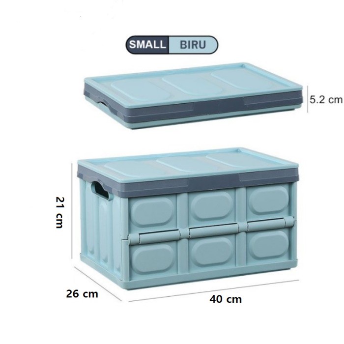 

Kotak Penyimpanan Bagasi Mobil Model Lipat Car Storage Box Rg022 Original