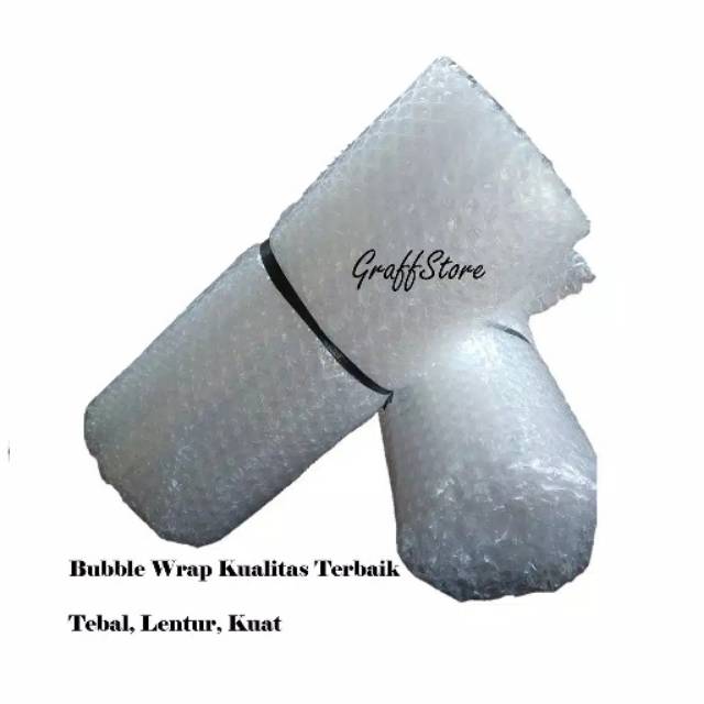 

Tambahan bubble wrap/ tambahan packing biar aman