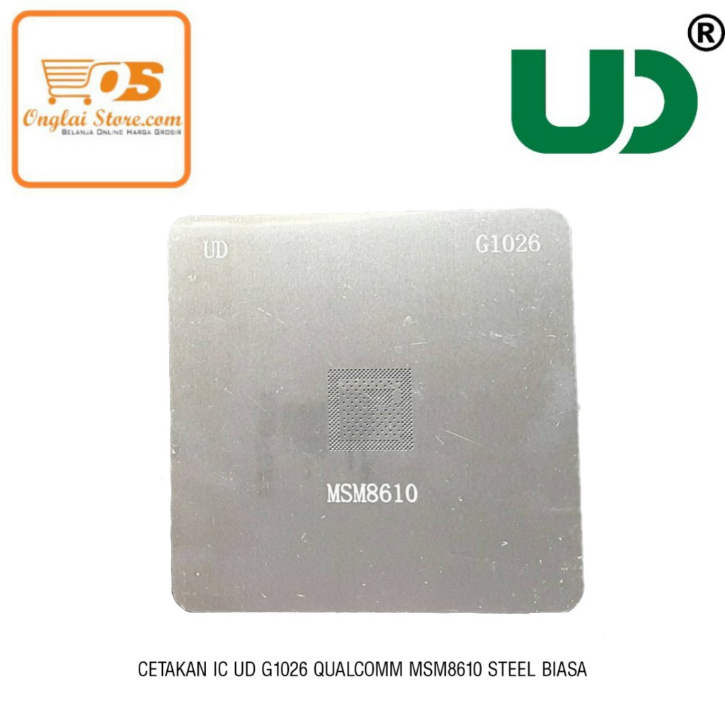 CETAKAN IC UD G1026 QUALCOMM MSM8610 STEEL BIASA