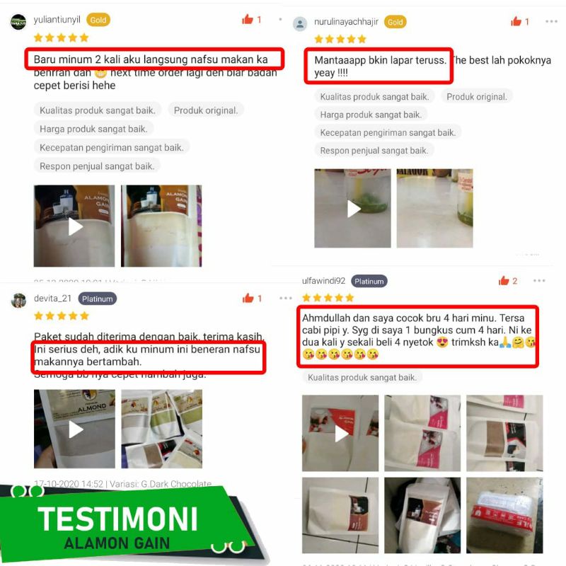 SUSU PENAMBAH BERAT BADAN ALAMON GO GAIN NATURAL WHEY (EGG,ALBUMIN &amp; CURCUMA)