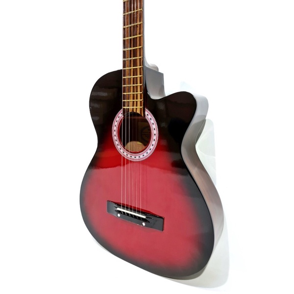 Gitar Akustik Pemula Tipe F310 P Warna Sunburst Model Coak Senar String Murah Jakarta buat Belajar