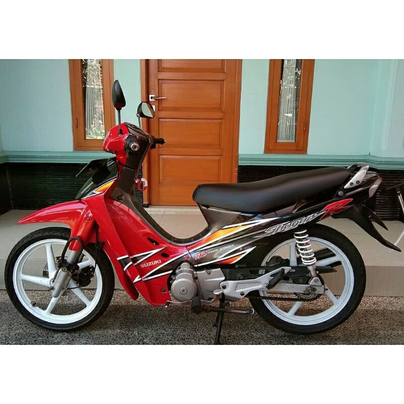 striping sticker shogun new 110r 2003 2004 list bodi standart suzuki shogun new 110r 2003 2004