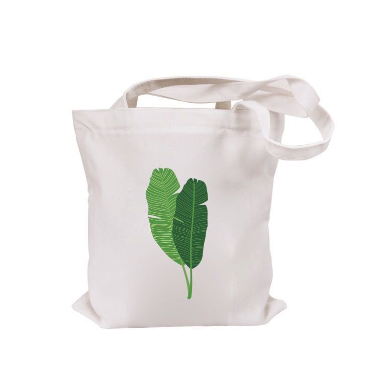 FINOM GINA - Tote Bag Wanita Korean Style Green Leaf