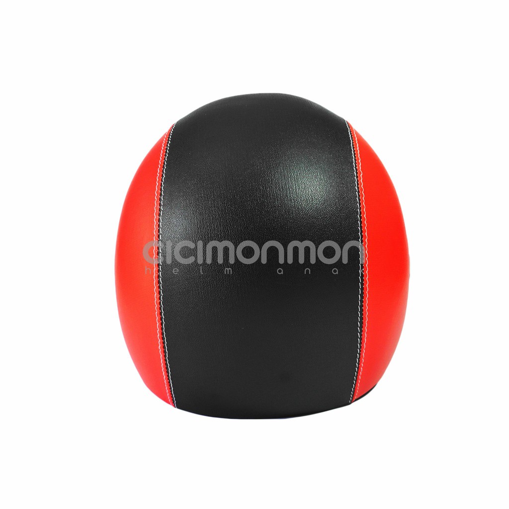 Helm Anak Usia 3-7th Model Bogo Single/Dual Warna Merah Hitam